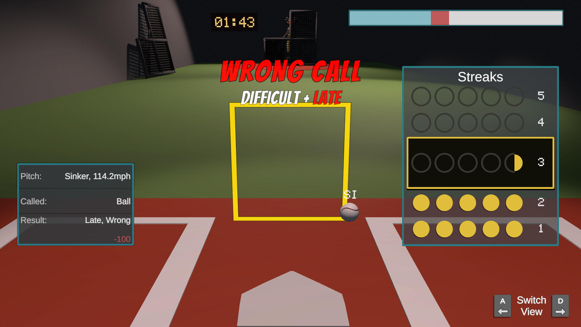 The Ump Show screenshot game
