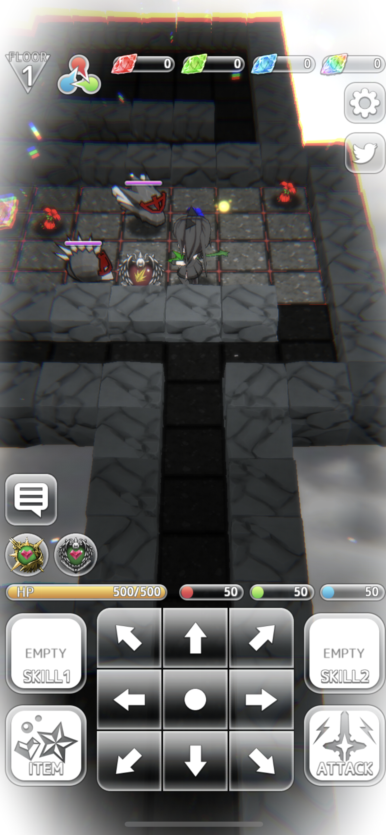 Rainbow Yggdrasil Game Screenshot