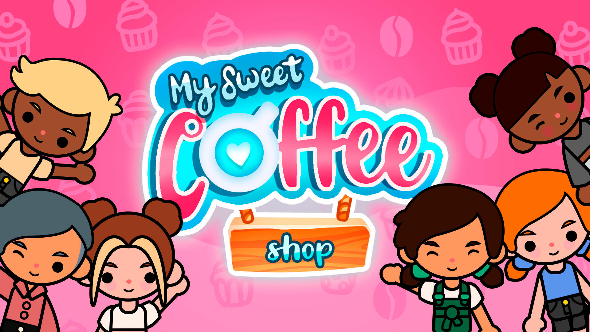 My Sweet Coffee Shop Game Screenshot