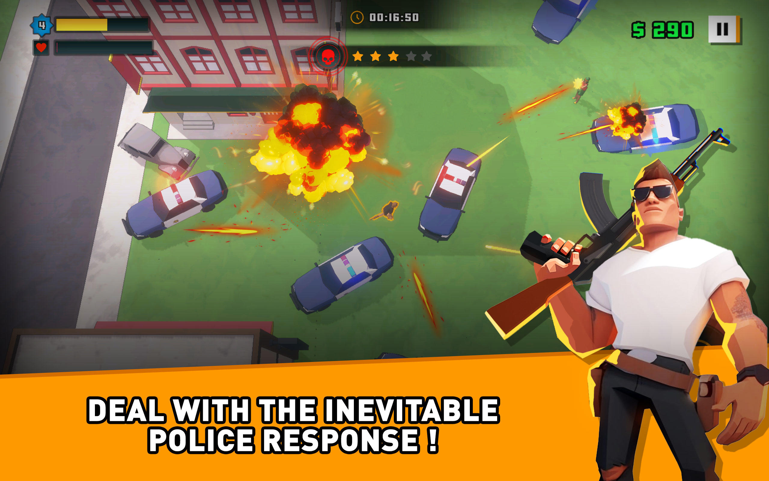 Gangster Survivor Game Screenshot