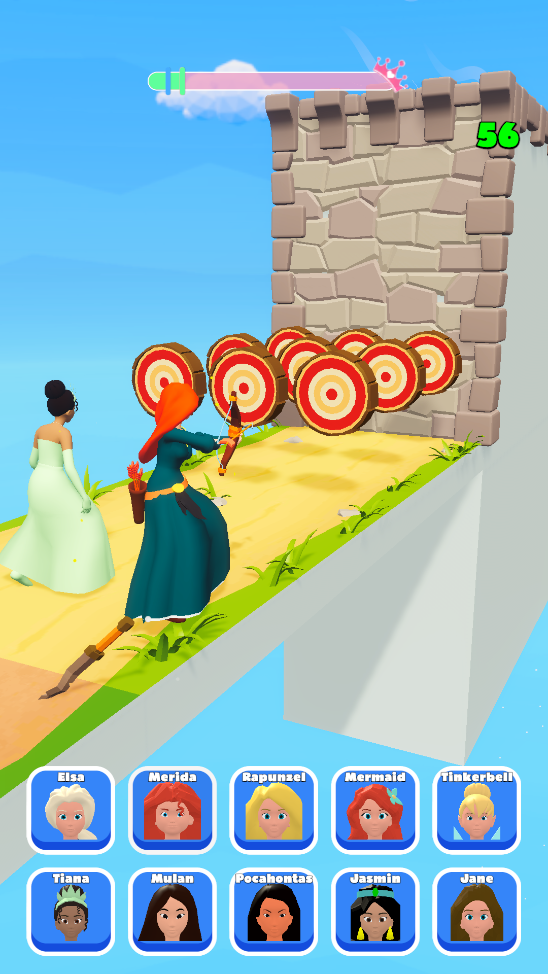 Screenshot 2 of Princess Run 3D