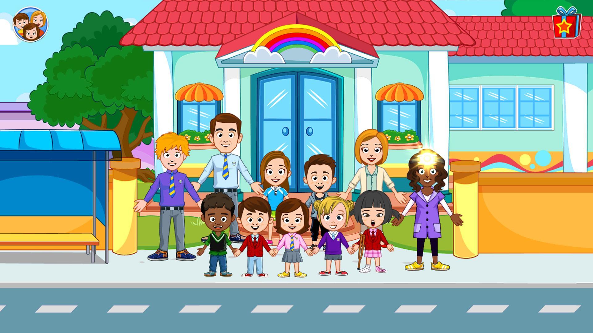 Screenshot of My Town: Preschool kids game