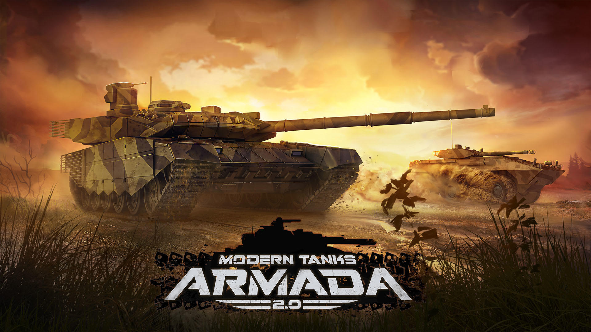 Banner of Modern Assault Tanks: เกมรถถัง 3.74.07
