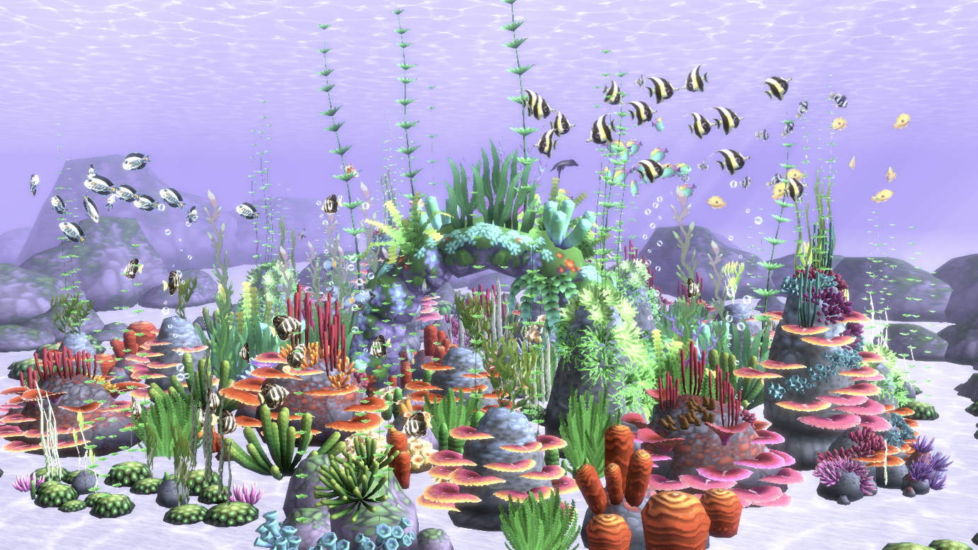 Screenshot 1 of HealingAqua - Aking Aquarium 1.1.1