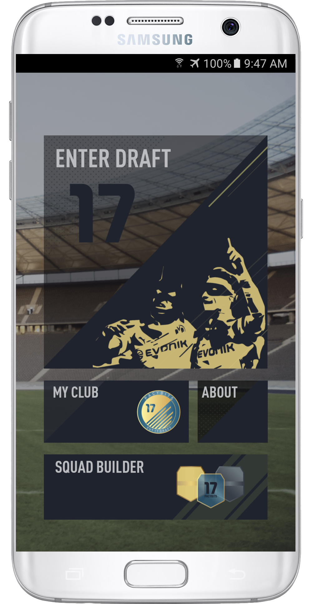 FUT 17 DRAFT by PacyBits ภาพหน้าจอเกม