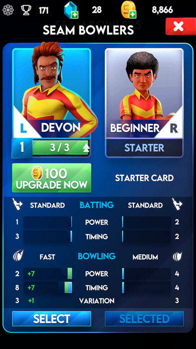 Stick Cricket Clash Game Screenshot