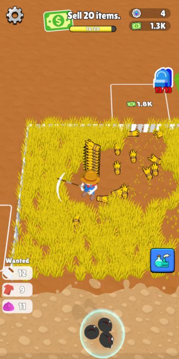 Captura de Tela do Jogo Wool Harvest