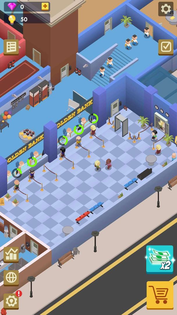 Bank Idle screenshot game