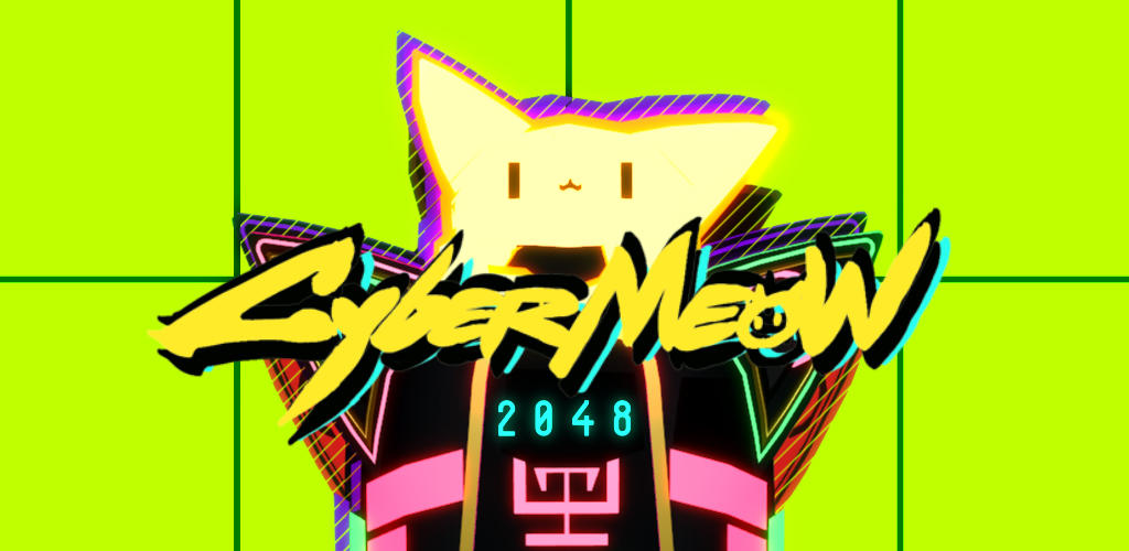 CyberMeow 2048 - Cyberpunk Sli screenshot