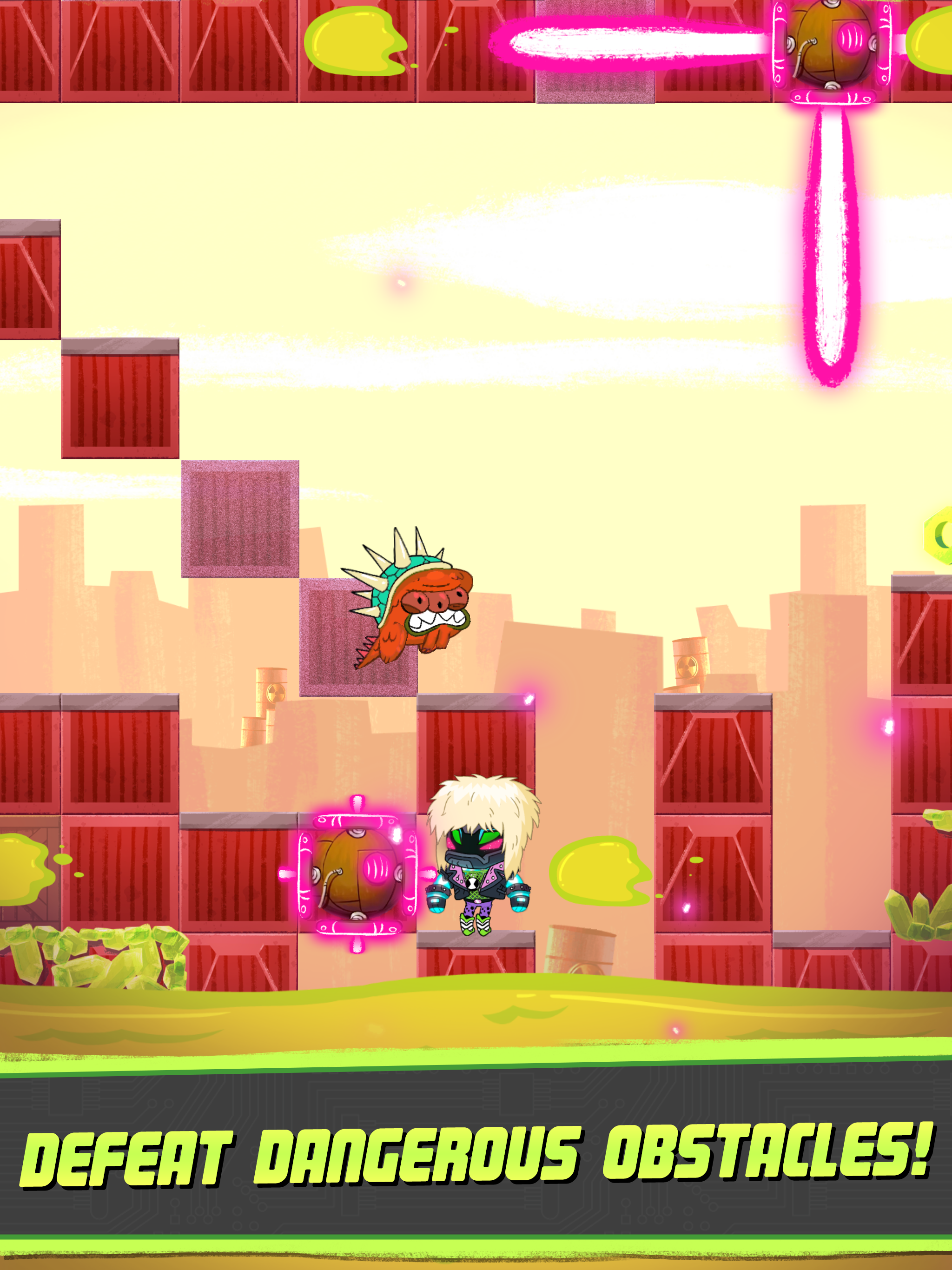 Ben 10 - Super Slime Ben Game Screenshot