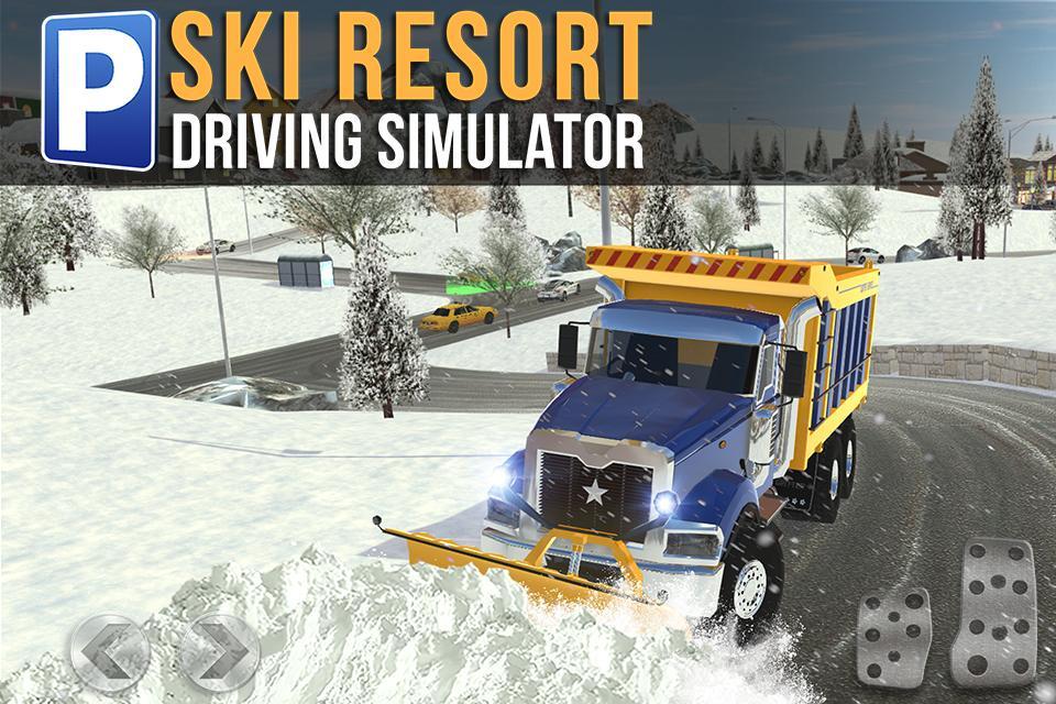 Screenshot 1 of Simulator Mengemudi Resor Ski 1.9