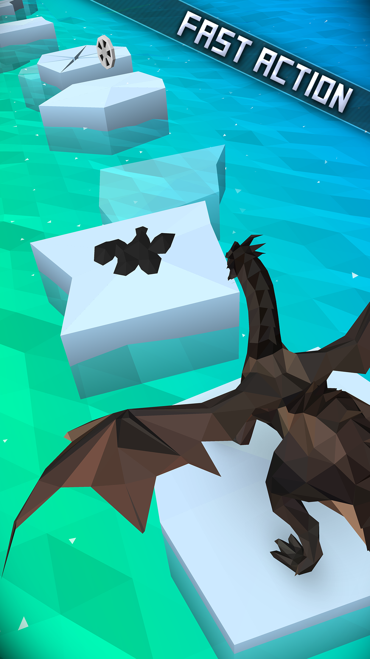 Polybear: Ice Escape Game Screenshot