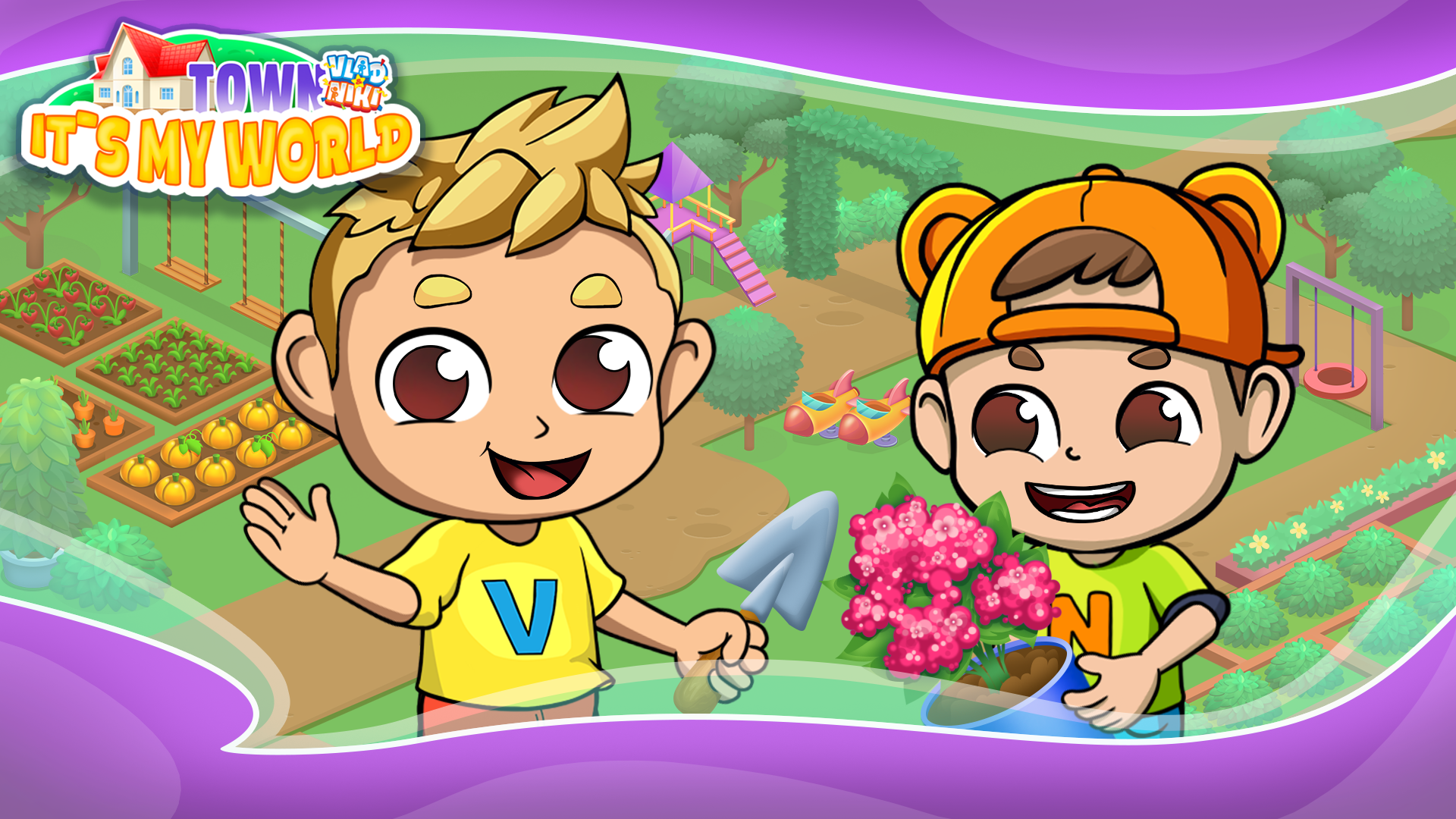 Скриншот игры Vlad&Niki Town. It's my World
