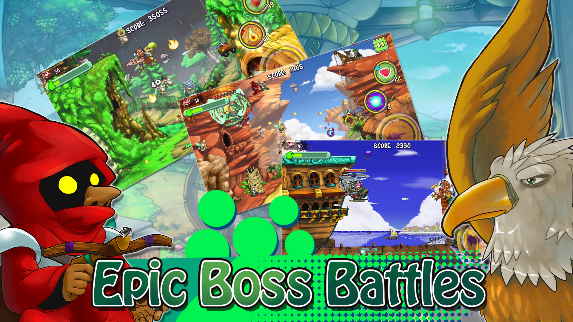 Cuplikan Layar Game Gnome More War Defense Shooter