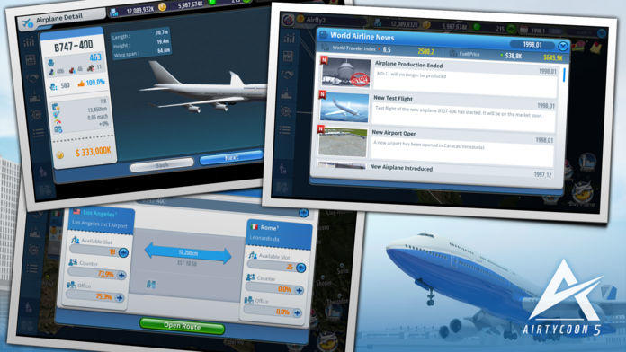 AirTycoon 5 Game Screenshot