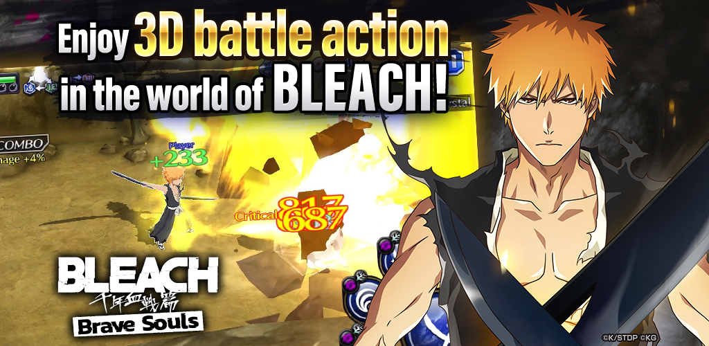 Banner of BLEACH: Brave Souls 애니메이션 게임 