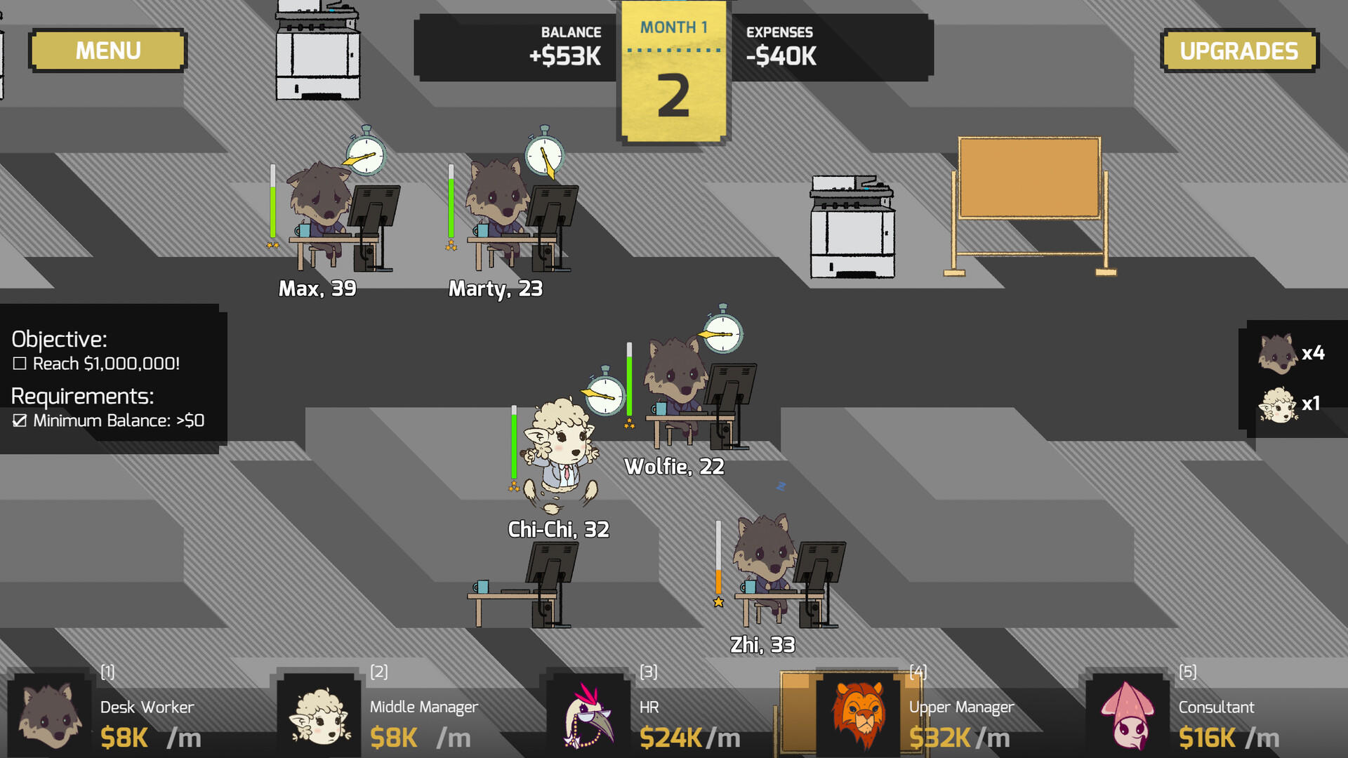 CapitalismCraft Game Screenshot