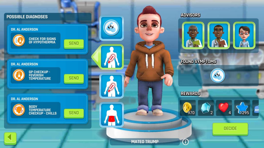 Screenshot of Dream Hospital: Doctor Tycoon