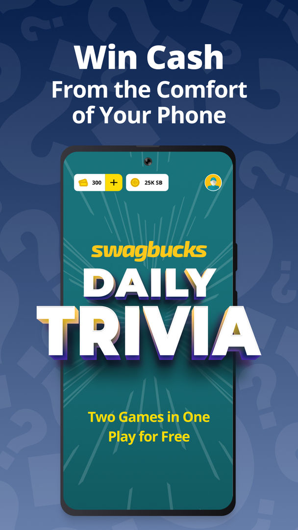 Screenshot of Swagbucks Trivia for Money