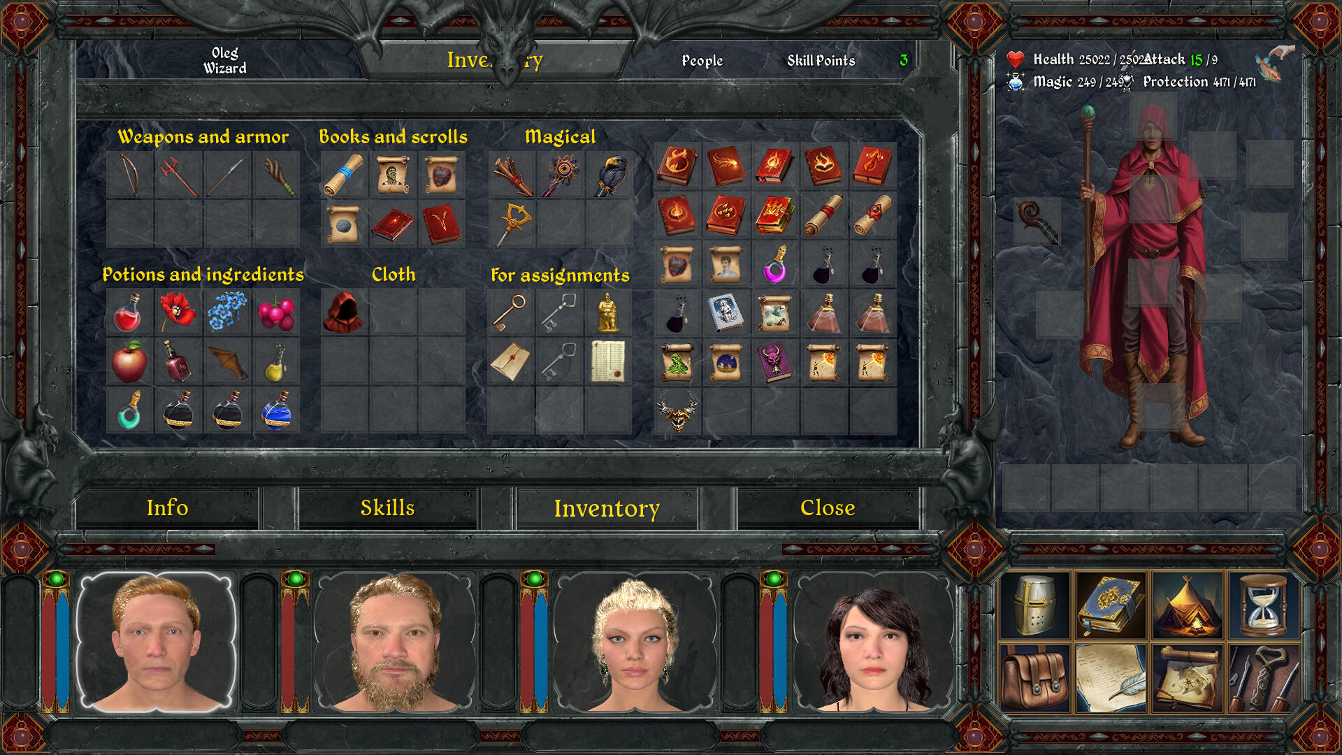 The Magic World 2: Curse of the Ancients screenshot game