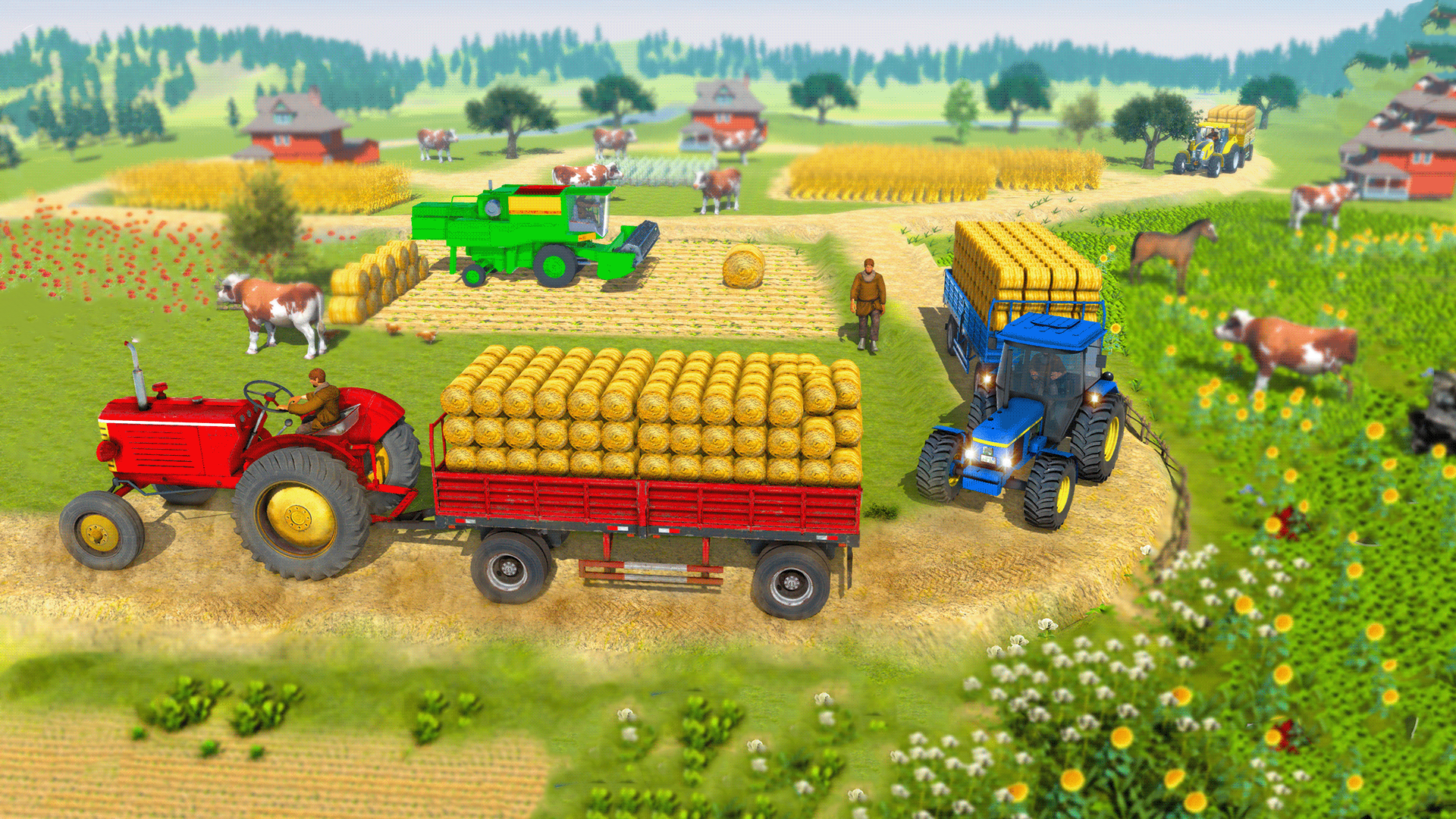 farm game : farming simulator 게임 스크린샷