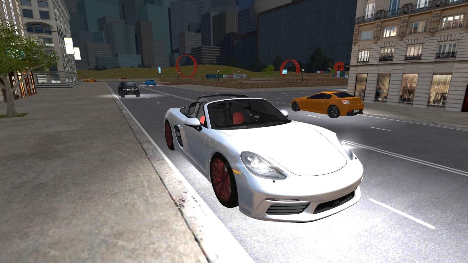 American City Car Driving Game Screenshot