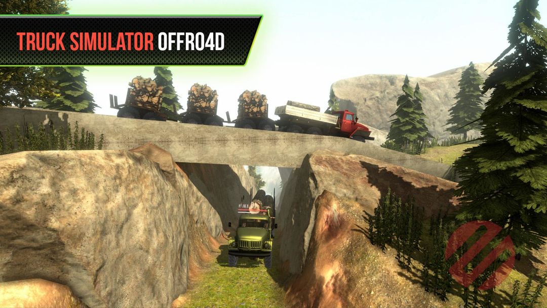 Truck Simulator OffRoad 4 screenshot game