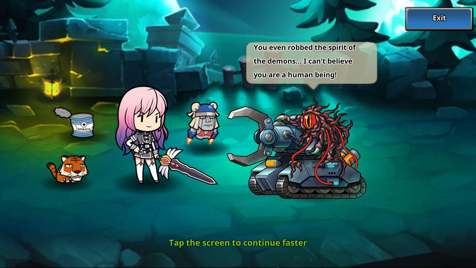 Pow Pow Dungeon : Idle Game Screenshot