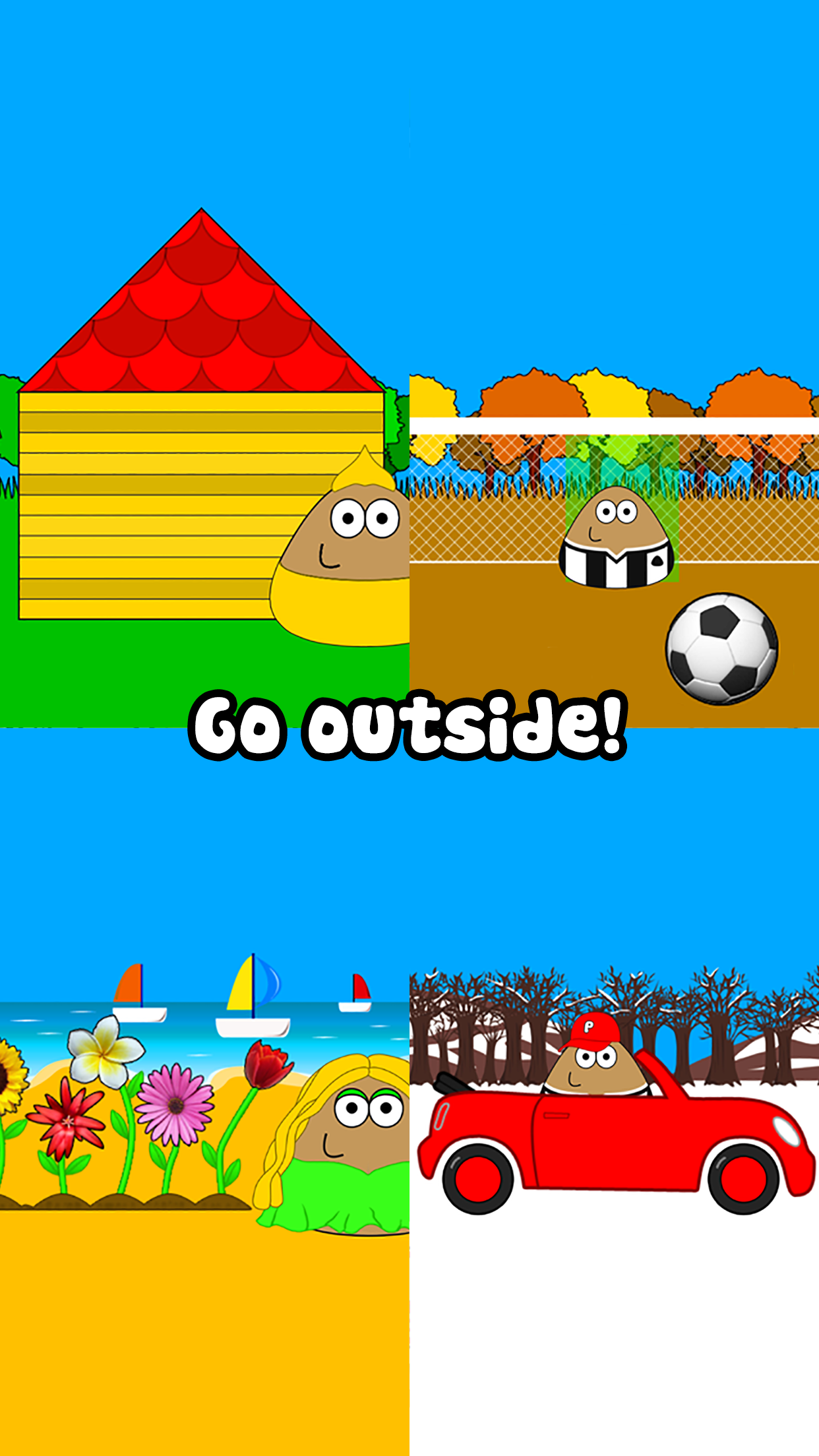 Pou (Android, iOS) - The Cutting Room Floor