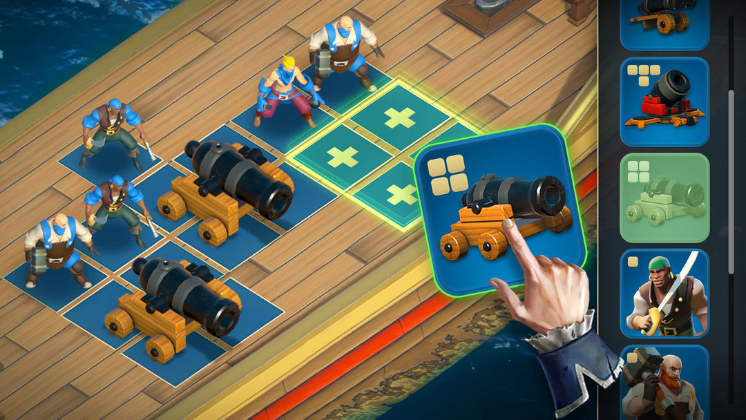 Screenshot of Pirate Ships・Build and Fight