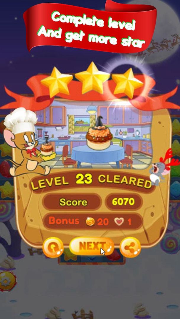 Screenshot of Cookie Crush Jerry - Cookie Sm
