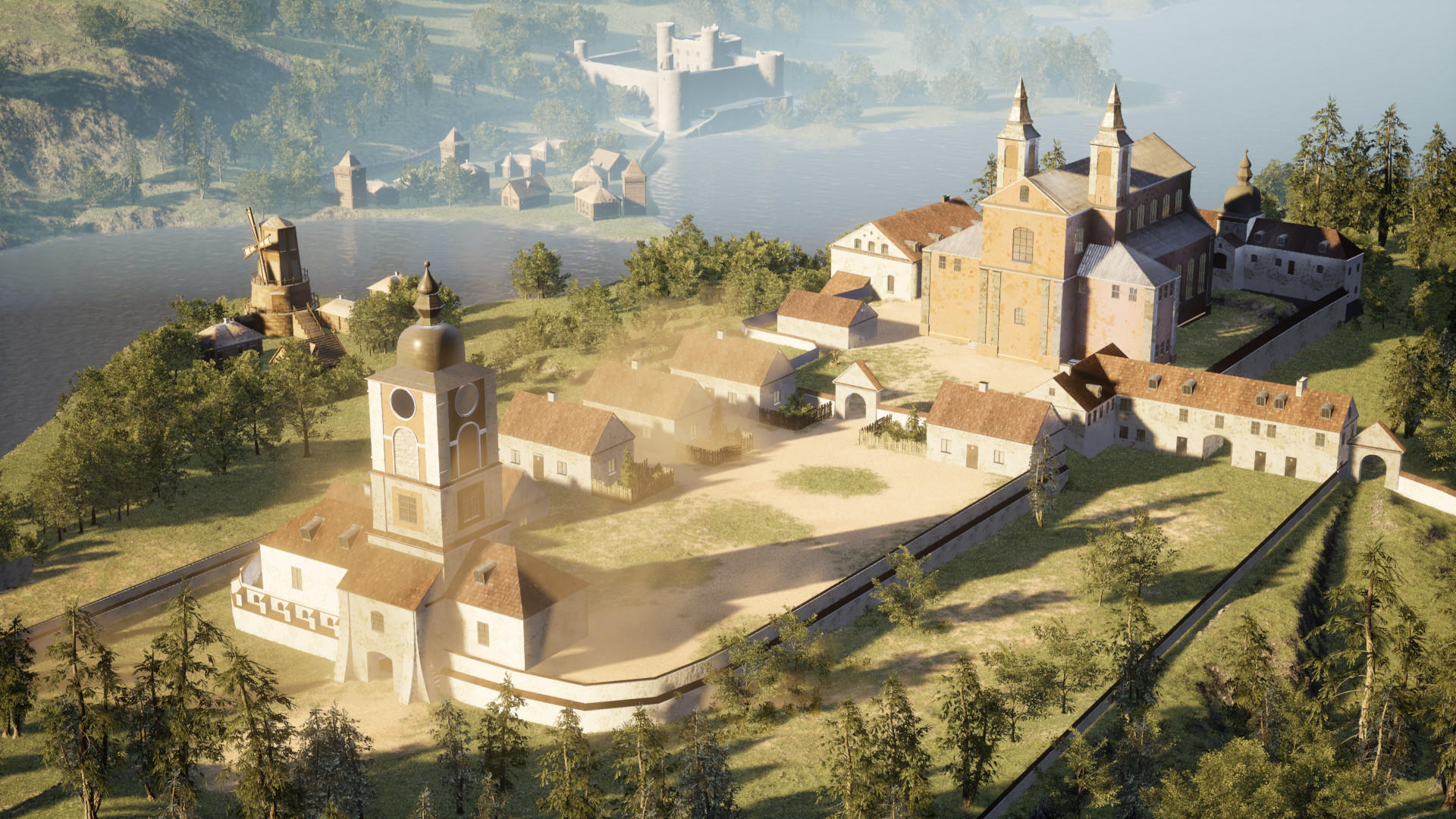 Monastery Builder Game Screenshot