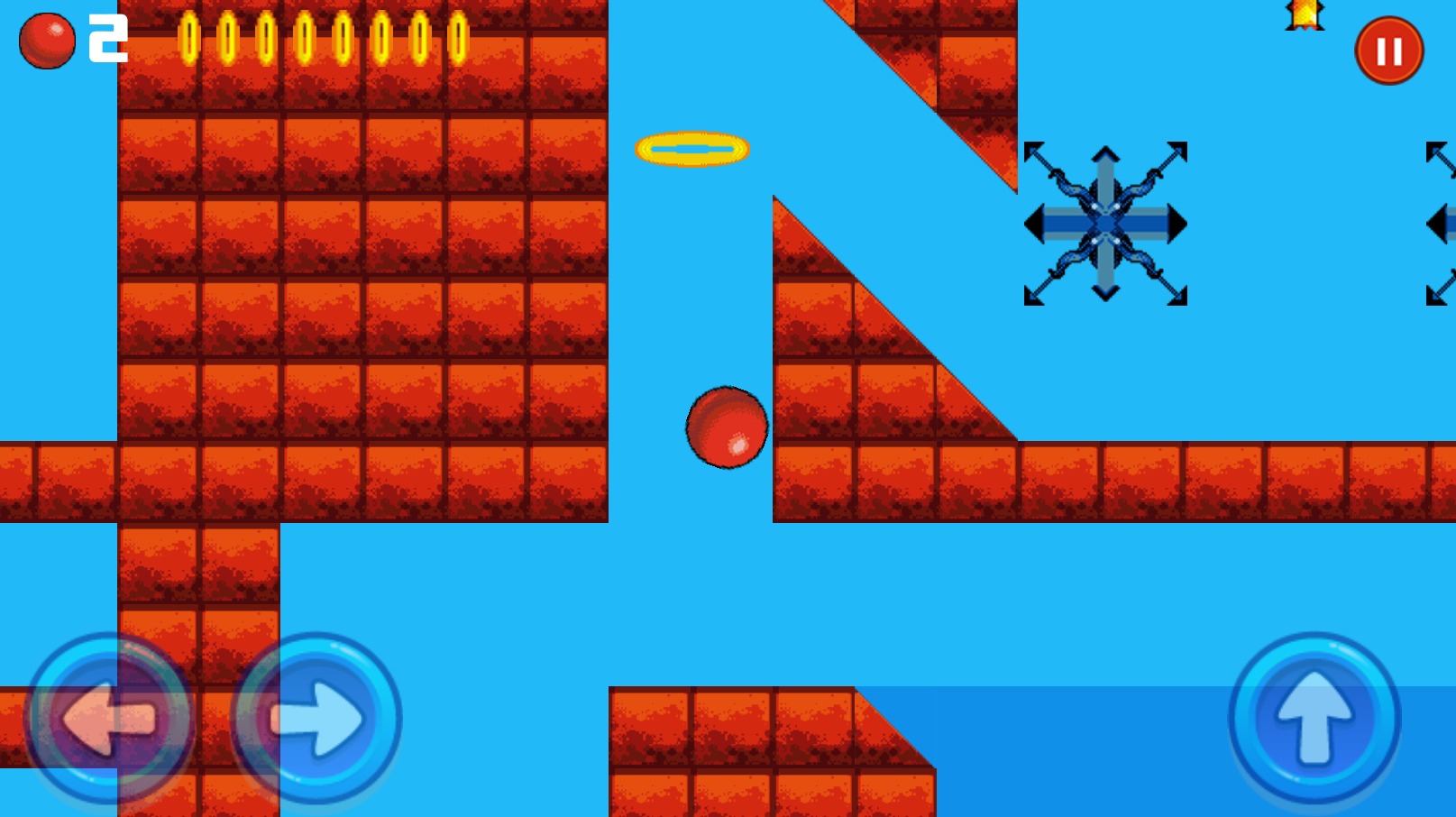 Bounce Classic ゲームのスクリーンショット