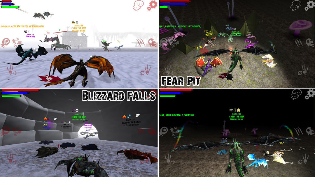 Dragons Online  3D Multiplayer screenshot game