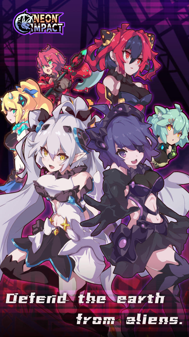 Neon Impact Game Screenshot