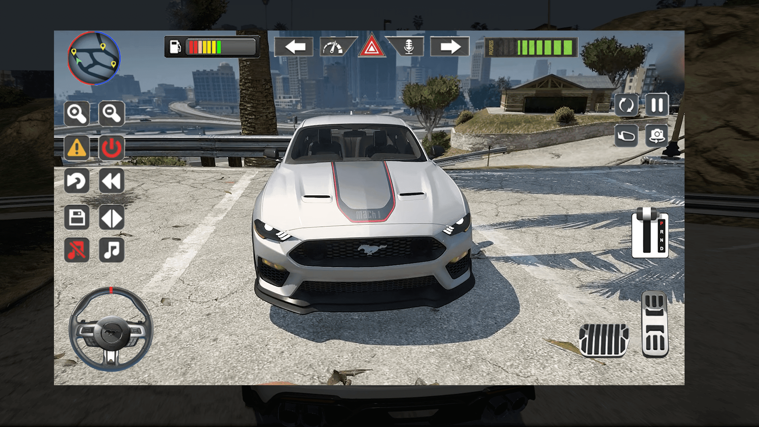 Ford Mustang Drift Extreme Car ภาพหน้าจอเกม