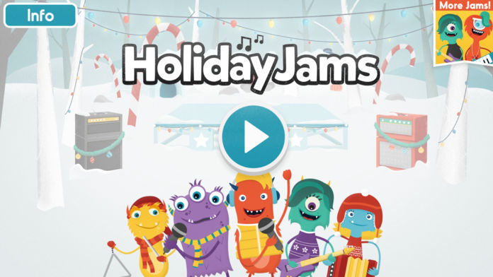 Screenshot of Holiday Jams