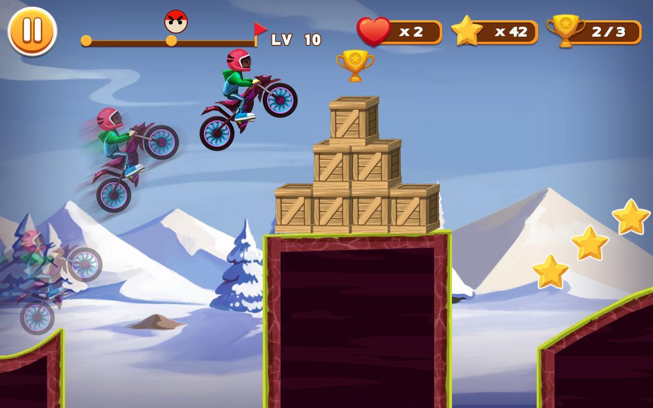 Stunt Moto Racing Game Screenshot