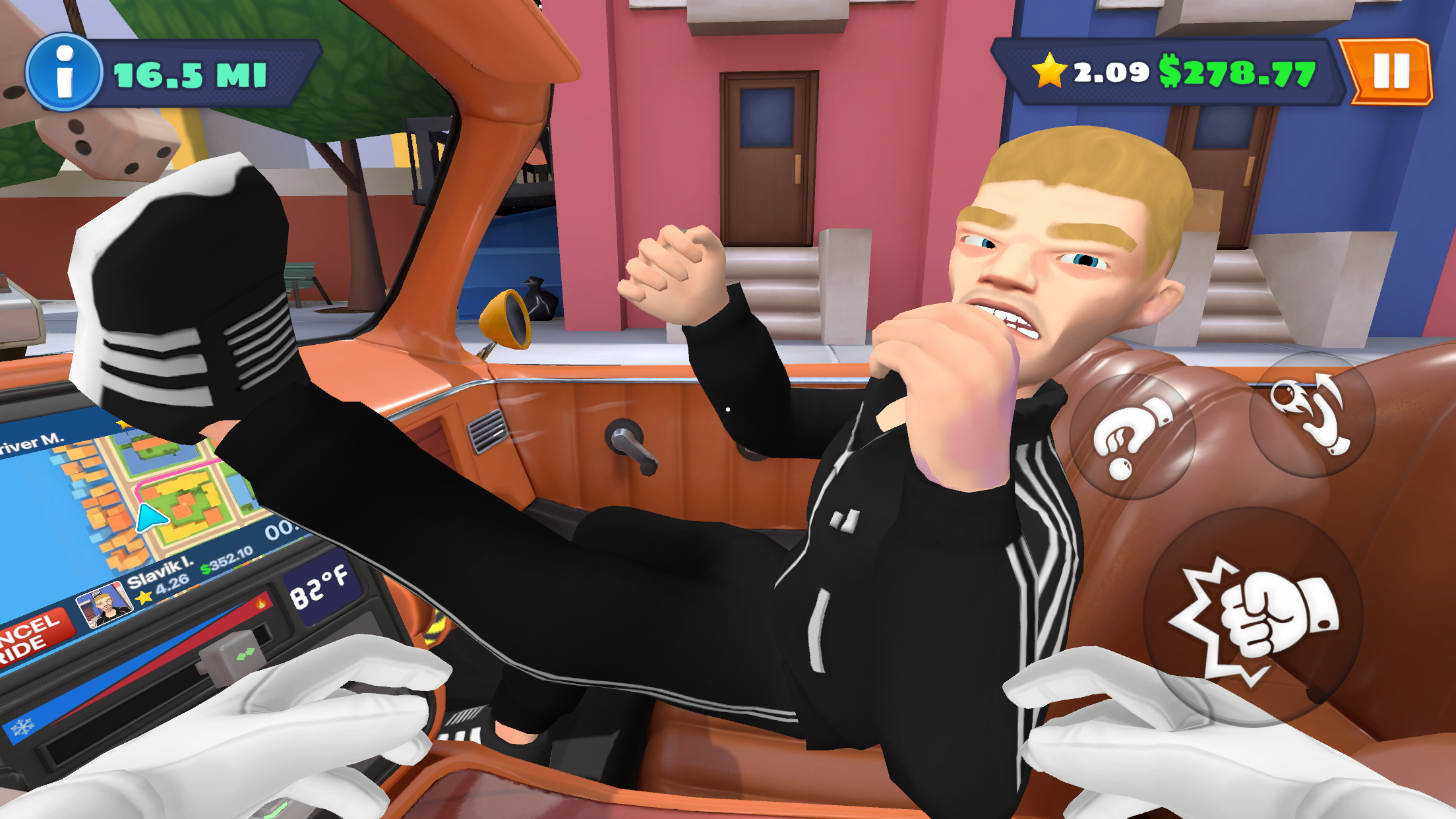 I Am Taxi Driver Game Screenshot
