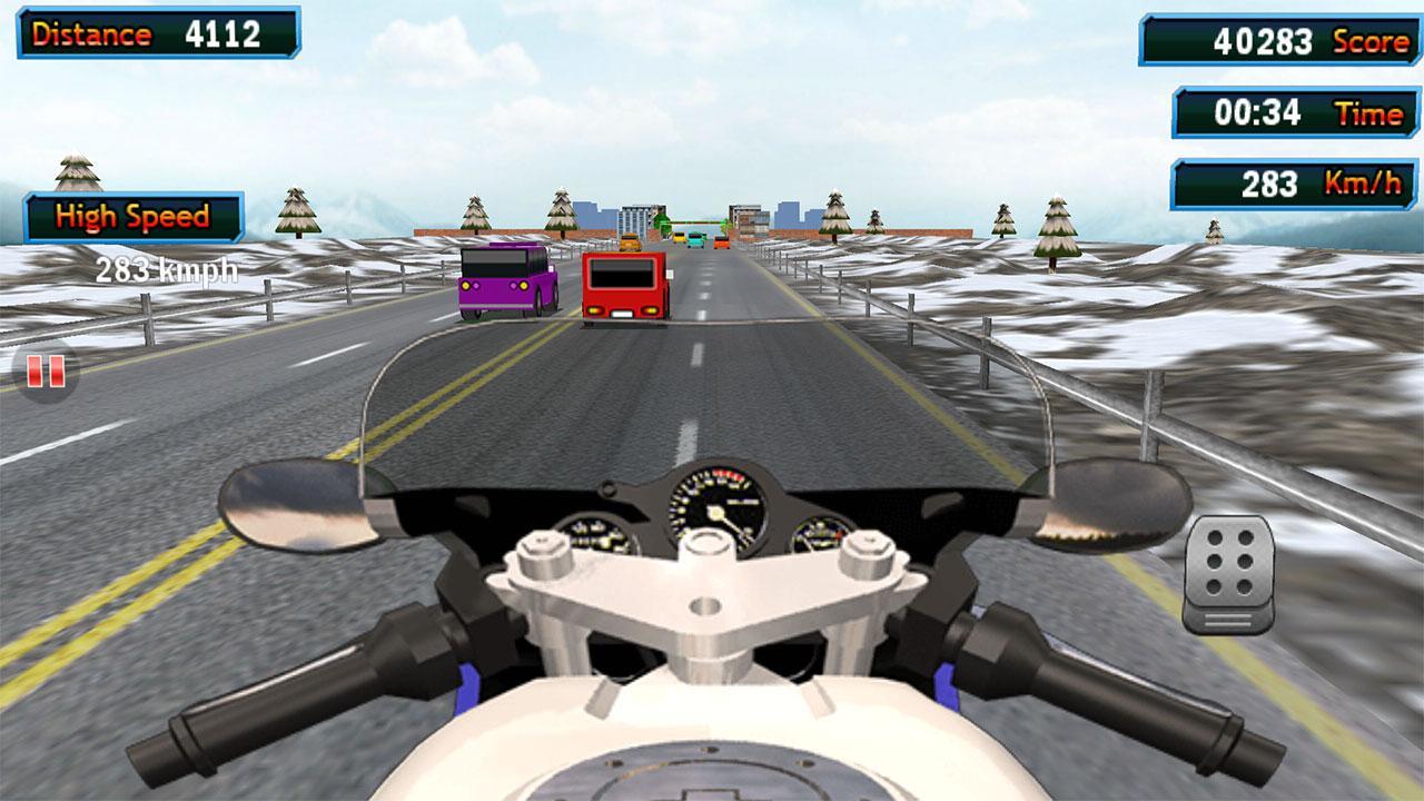 Cuplikan Layar Game Moto Racing 2016