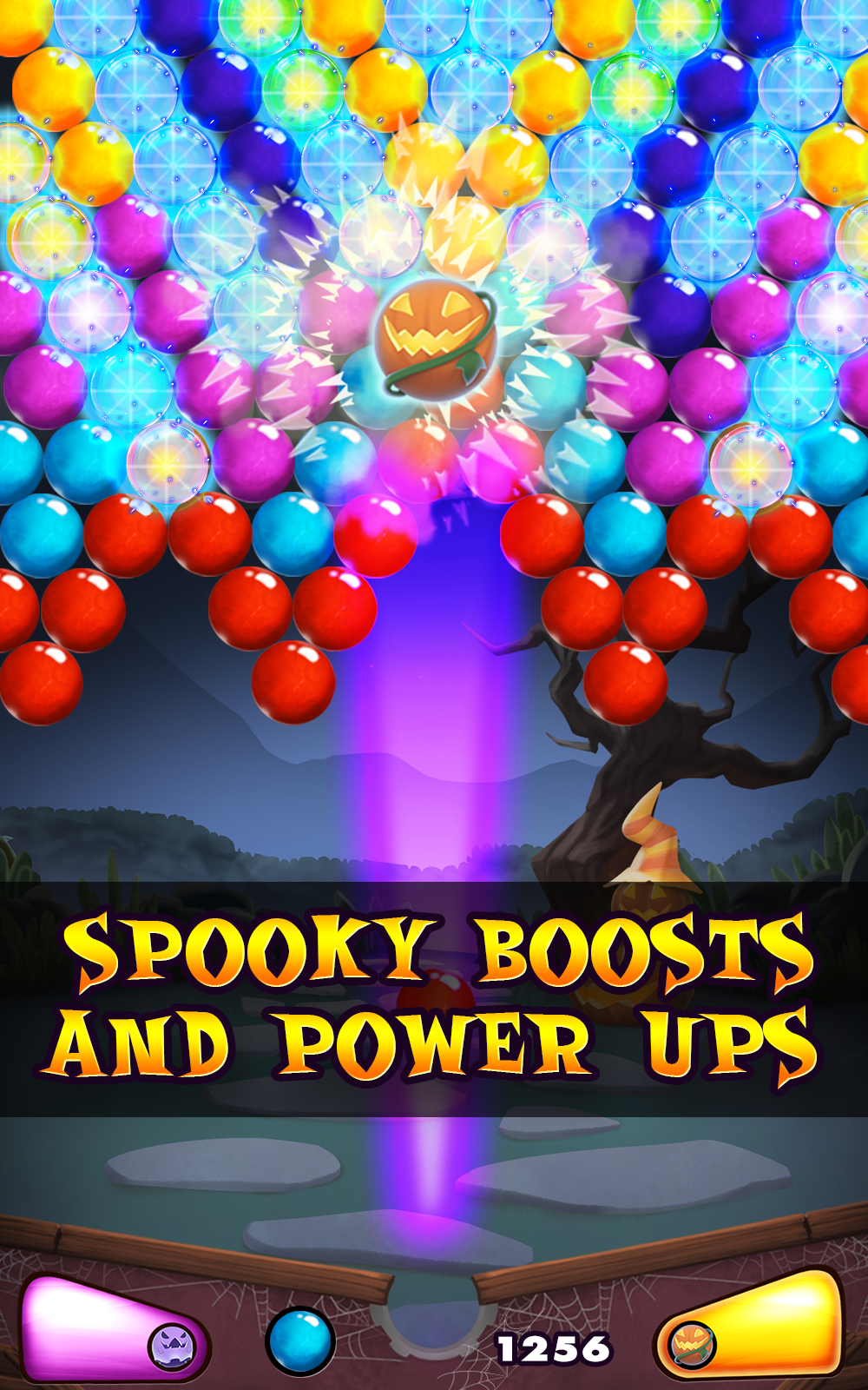 Cuplikan Layar Game Bubble Halloween