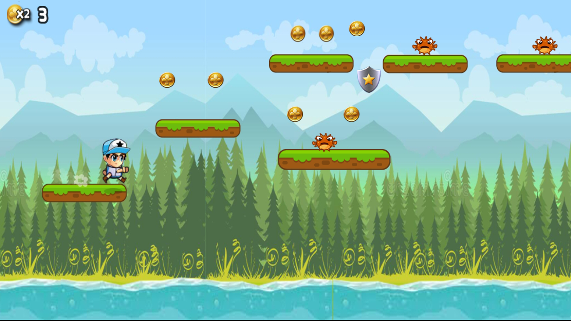 Bob Leps World Adventure ゲームのスクリーンショット