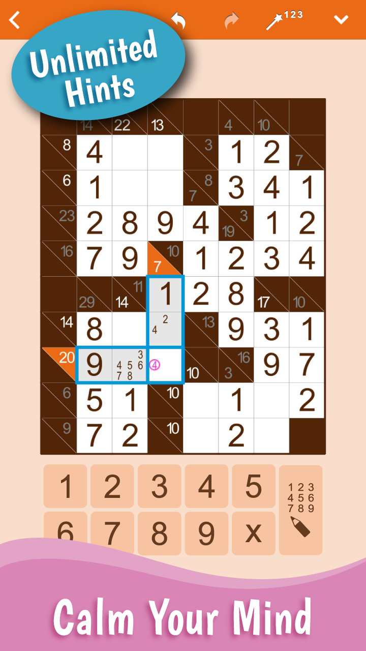Kakuro: Number Crossword Game Screenshot