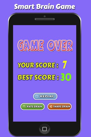 Smart Brain Game Game Screenshot