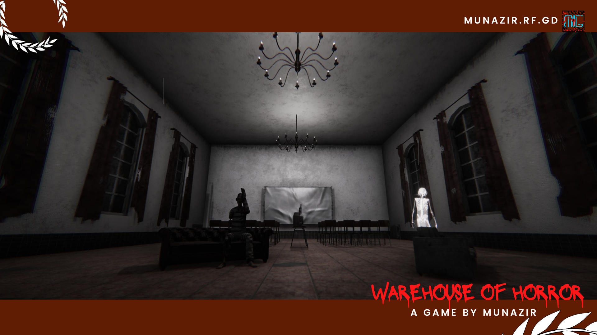 Warehouse of horror screenshot game