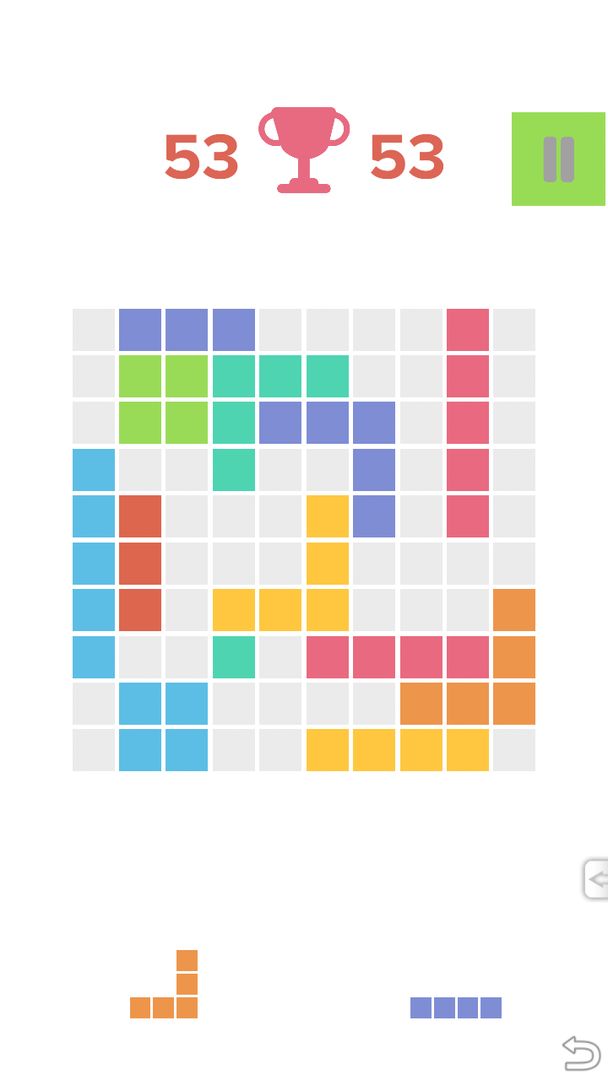 Puzzle Block Game for Qubed screenshot game