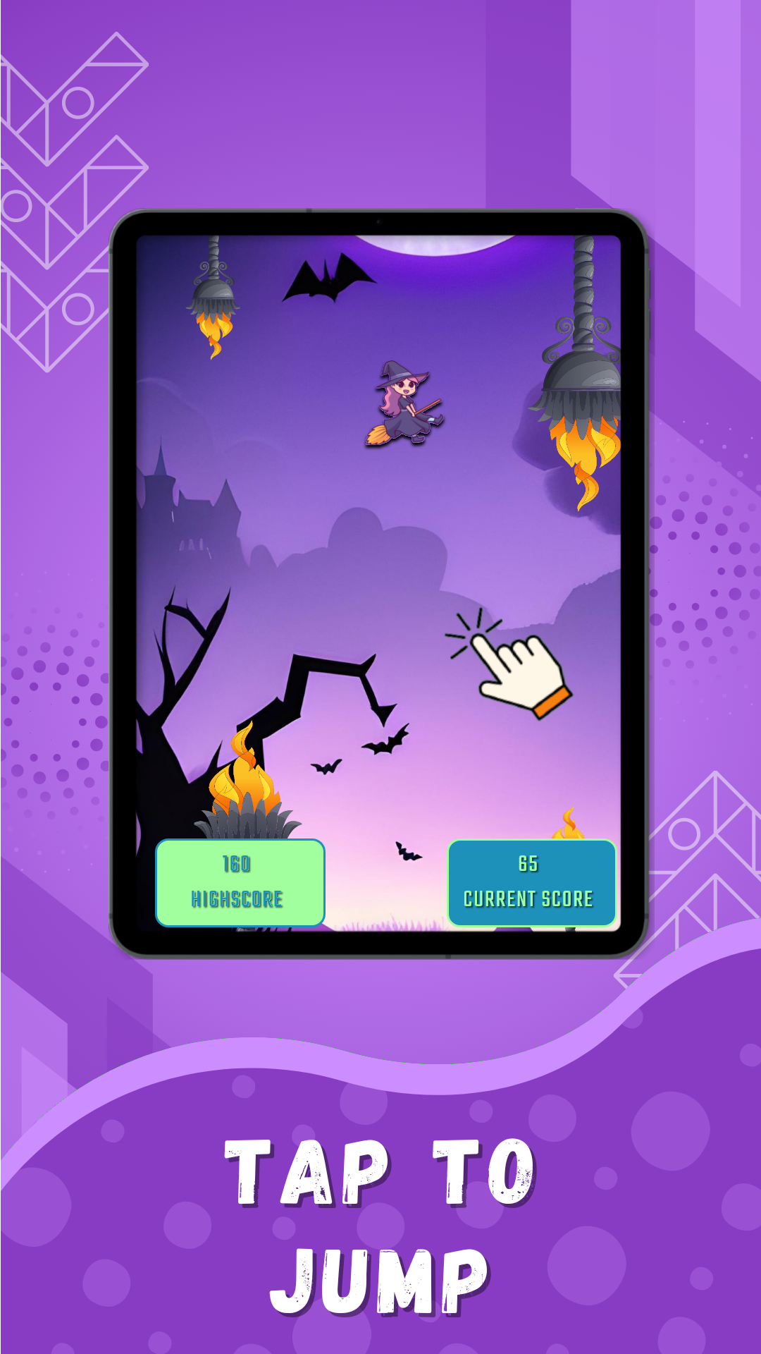 Bingo Spooky Flappy Game Screenshot