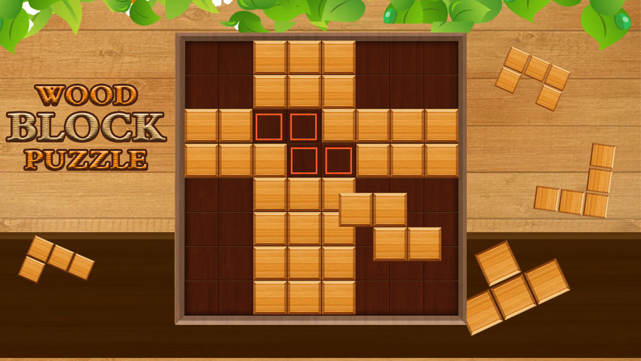 Wood Block Puzzle Game Screenshot