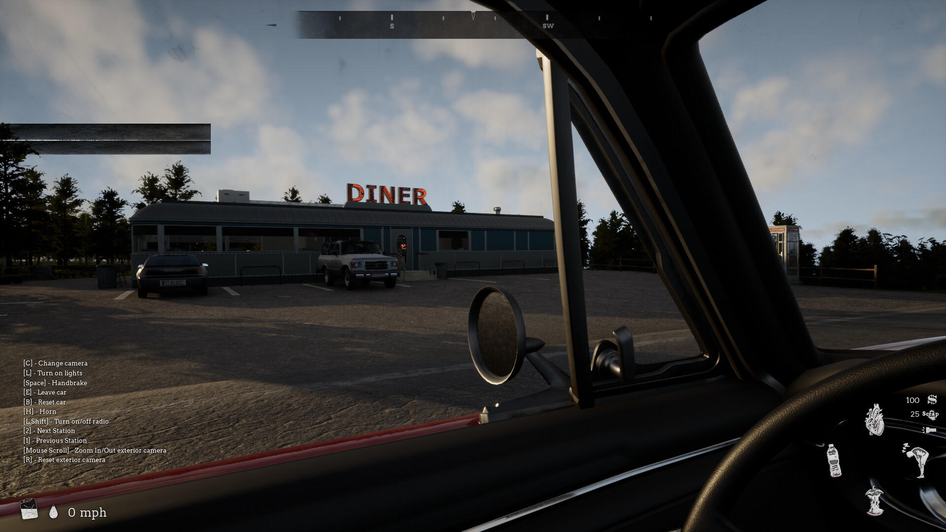 Screenshot of Route 66 Simulator