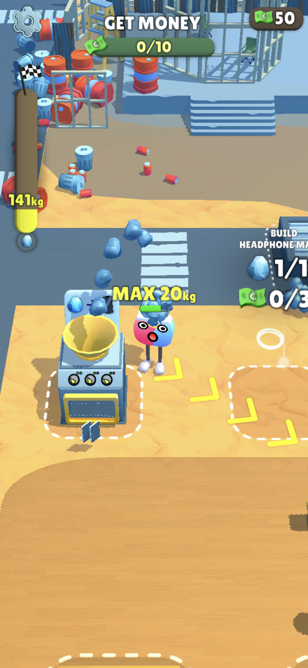 Magnet Man ゲームのスクリーンショット